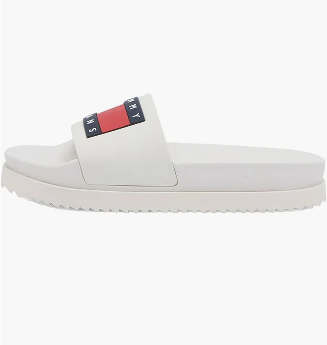 Тапочки унисекс Tommy Jeans Elevated Flatform Slider Beige EN0EN02451-YBL