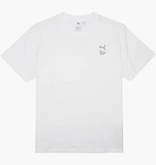 Футболка чоловіча Puma X Maison Kitsune Tee White 532327-02