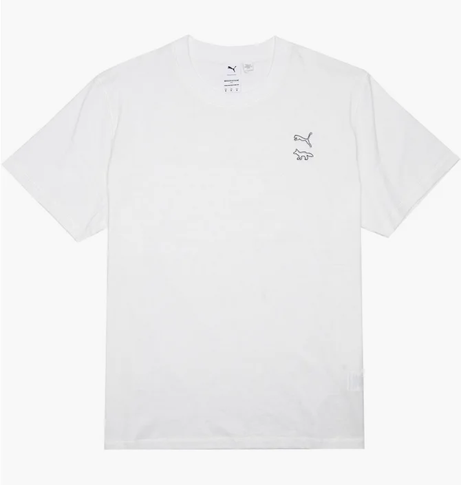 Футболка мужская Puma X Maison Kitsune Tee White 532327-02