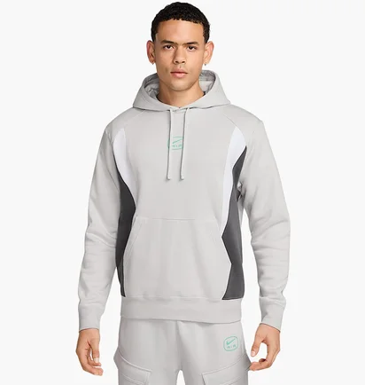 Худи мужское Nike M Nsw Sw Air Po Grey HM0175-025