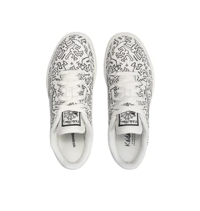 Кросівки чоловічі Reebok Club C Keith Haring White GZ1458