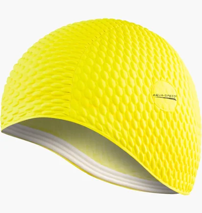 Шапочка для плавання жіноча Aqua Speed Bombastic Yellow 104-18