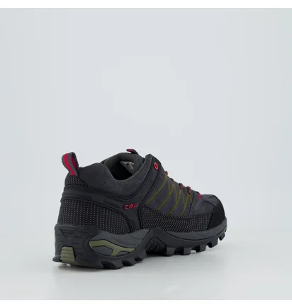 Кроссовки мужские CMP Rigel Low Trekking Shoes Wp Black 3Q13247-75US