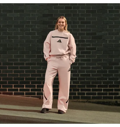 Штани жіночі Adidas Z.N.E. Barrel Beige JF4780