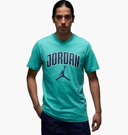 Футболка мужская Air Jordan J City 88 Ss Crew Turquoise HQ0009-392