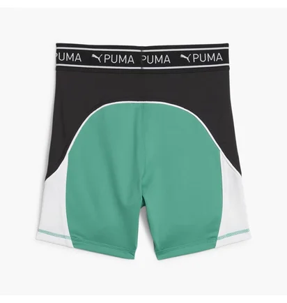 Шорты женские Puma Fit Train Strong 5 Shorts Green/Black 525042-86