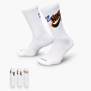 Носки унисекс Nike Everyday Plus Sport Crew White (3 пары) HJ9339-901
