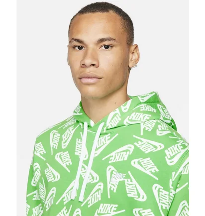 Худи мужское Nike Sportswear Sport Essentials+ Green/White DD4847-362