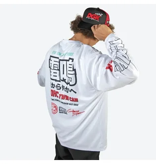 Лонгслив мужской DGK Turbine Racing White CTS-1037-005