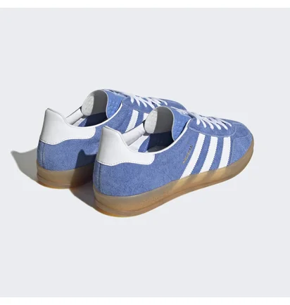 Кроссовки женские Adidas Gazelle Indoor Shoes Blue Hq8717