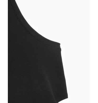 Топ жіночий Nike Sportswear Essentials Ribbed Tank Top Black FB8279-010