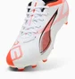 Бутсы детские Puma Ultra 5 Play Fg/Ag White/Red 108170-01