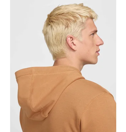 Худи мужское Nike Nsw Club Hoodie Po Bb Orange BV2654-224