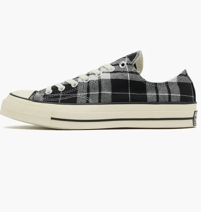 Кеды мужские Converse Chuck 70 Ox Low Upcycled Grey/Black A05313C