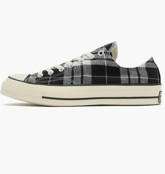 Кеды мужские Converse Chuck 70 Ox Low Upcycled Grey/Black A05313C
