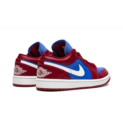 Кросівки жіночі Air Jordan Wmns 1 Low Red/Blue DC0774-604