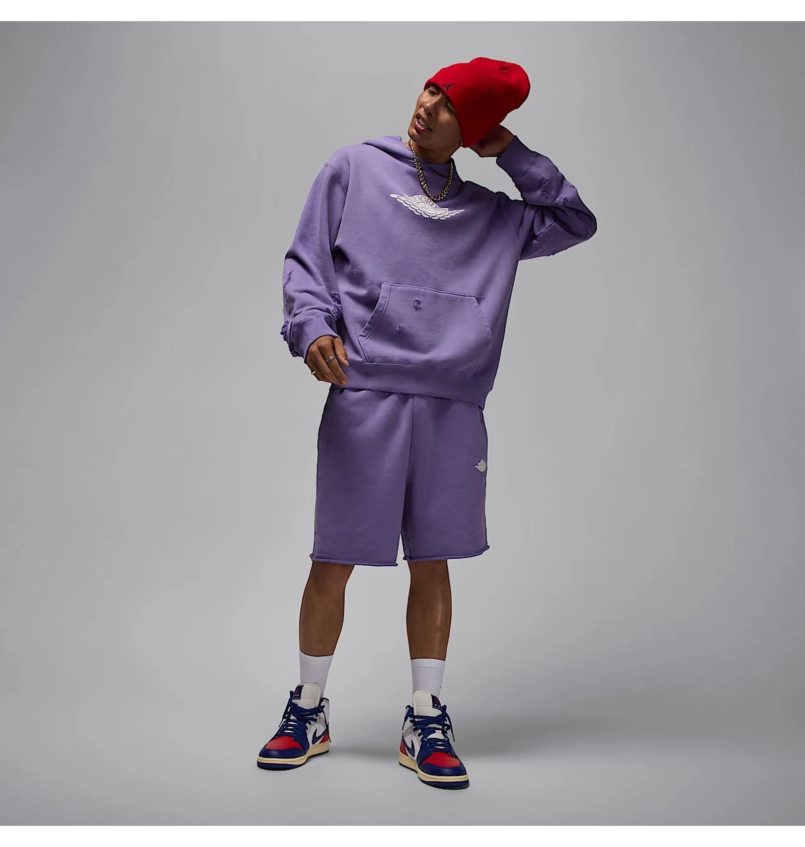 ᐉ Худі чоловіче Air Jordan Rare Air Violet IB3003-554 - придбати