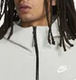 Толстовка чоловіча Nike Nsw Tech Fleece Grey/White Cu4489-034