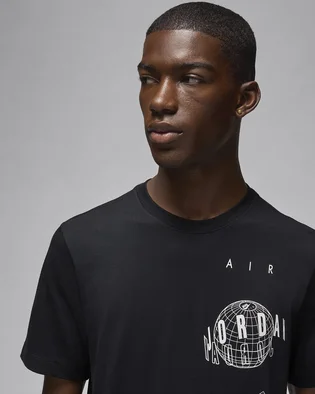 Футболка мужская Air Jordan Brand Logo Stack Black FN6027-010