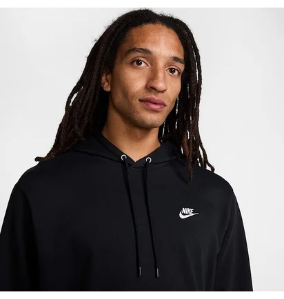 Худи мужское Nike Nsw Club Hoodie Po Bb Black FN3866-010