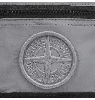 Сумка мужская Stone Island Nylon Metal In Econyl Pouch Grey K1S159200908S0076-V0061