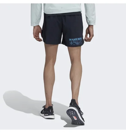 Шорти чоловічі Adidas Designed For Running For The Oceans Shorts Black/Blue Hm1213