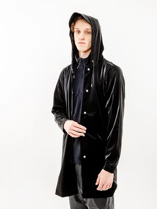 Пальто жіноче Rains Jackets Black 1834-VELVETBLACK