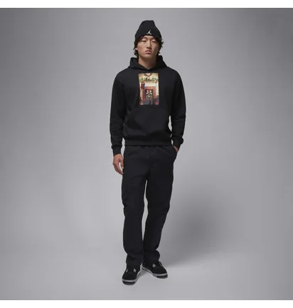 Худи мужское Air Jordan Jm Chimney Flc Po Black HQ5654-010
