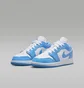Кроссовки мужские Air Jordan 1 Low Se Blue/White FZ3929-114