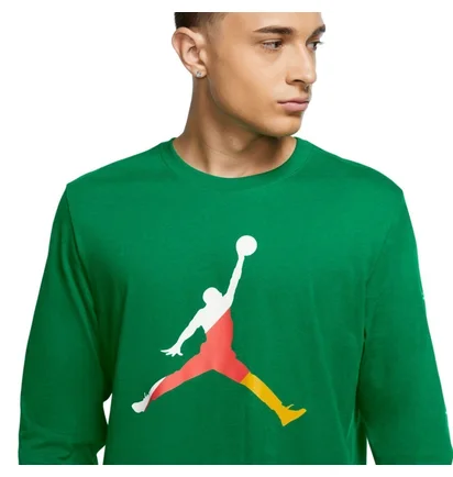 Лонгслів чоловічий Air Jordan Sport Dna MenS Long-Sleeve Crew Green CN3502-310