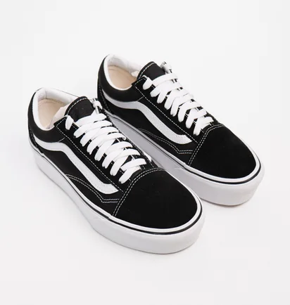 Кеди жіночі Vans Old Skool Stackform Black Vn0A7Q5M6Bt