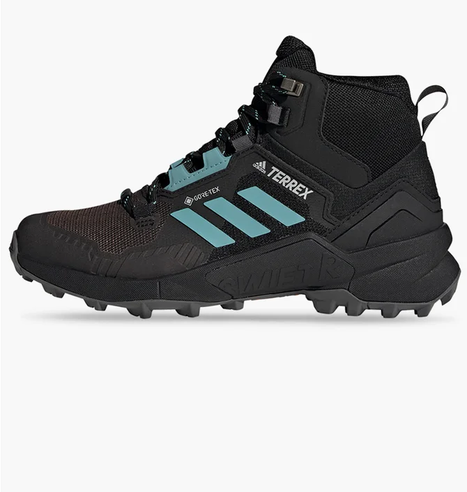 Кроссовки женские Adidas Terrex Swift R3 Mid Gore-Tex Hiking Shoes Black Gz3043