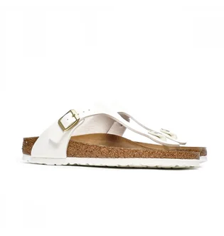 Тапочки жіночі Birkenstock Gizeh Bf Patent White 1005300