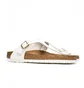 Тапочки жіночі Birkenstock Gizeh Bf Patent White 1005300