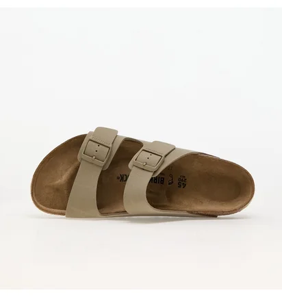 Тапочки чоловічі BIRKENSTOCK Arizona Birko-Flor Beige 1027704