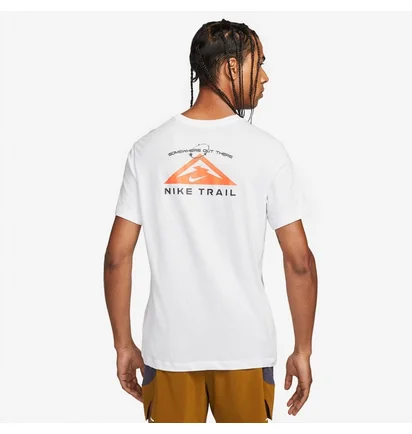 Футболка мужская Nike Trail Dri-Fit T-Shirt White FD0120-100