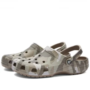 Тапочки чоловічі CROCS Classic Printed Camo Clog Camo/Olive 206454-2ZJ