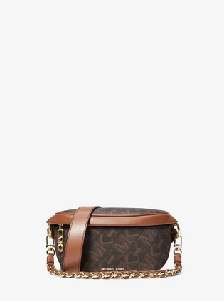Сумка жіноча Michael Kors Slater Extra-Small Empire Signature Logo Sling Pack Brown 30H3G04M0B-BROWN-LUGGAGE-79688