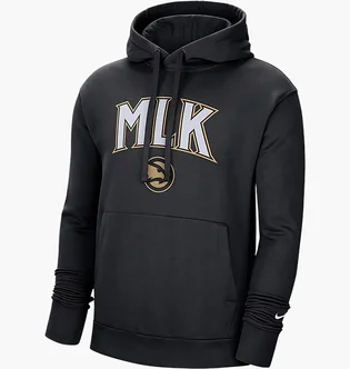 Худи мужское Nike Nba Atlanta Hawks City Edition Black CN2528-010