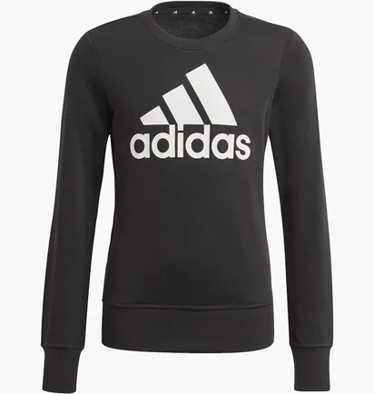 Свитшот детский Adidas Older Girls Adidas Logo Sweatshirt Black GP0040