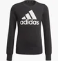 Свитшот детский Adidas Older Girls Adidas Logo Sweatshirt Black GP0040