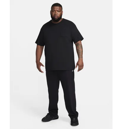 Штани чоловічі Nike Sportswear Club Knit Open-Hem Pants Black FQ4332-010
