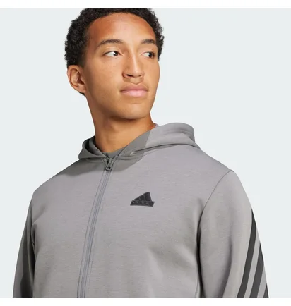 Толстовка чоловіча Adidas Future Icons 3-Stripes Grey IW8529