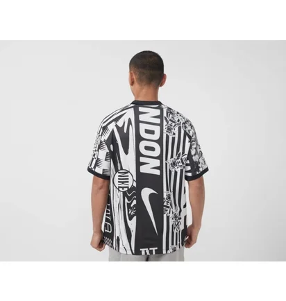 Футболка мужская Nike Dri-Fit Football Jersey White/Black FN2393-010