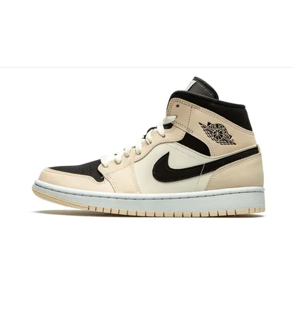 Кроссовки женские Air Jordan Wmns 1 Mid Beige BQ6472-800