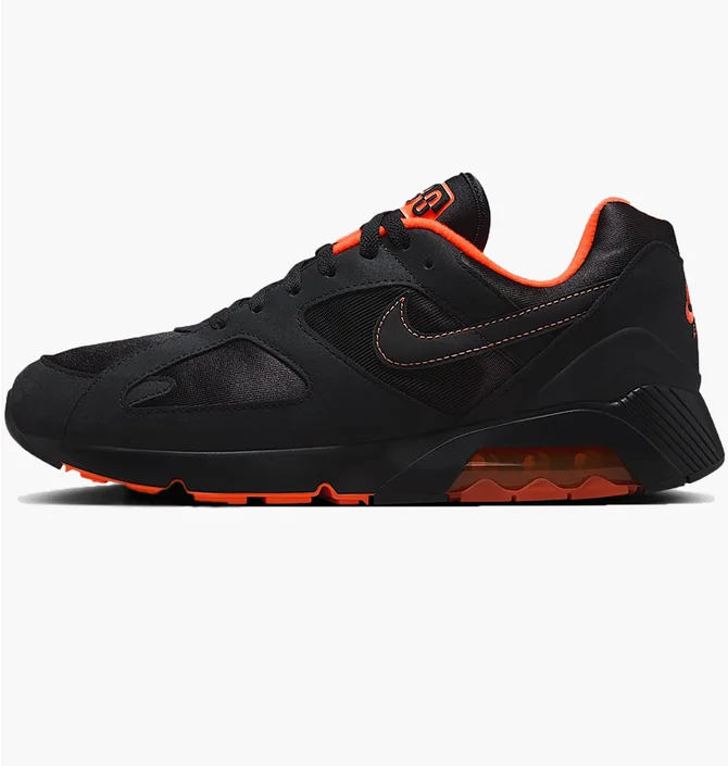 Кроссовки мужские Nike Air 180 Black/Orange FJ9259-002