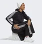 Худи женское Adidas Essentials 3-Stripes French Terry Crop Hoodie Grey Ic8767
