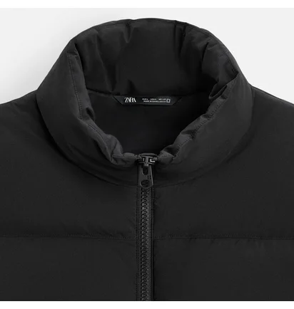Жилетка мужская Zara Gilet Black 3918-341-800