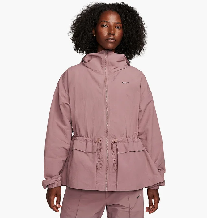 Куртка жіноча Nike Sportswear Everything Wovens Wooversized Hooded Jacket Violet FN3669-208