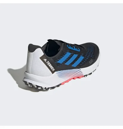 Кроссовки мужские Adidas Terrex Agravic Flow 2 Trail Running Shoes Black/Blue Gz8888